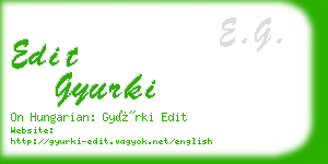 edit gyurki business card